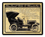 Pope Toledo 15 x 12 Satin Metal Sign