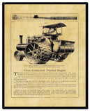 Reeves 1913 24 x 30 Custom Shape Metal Sign