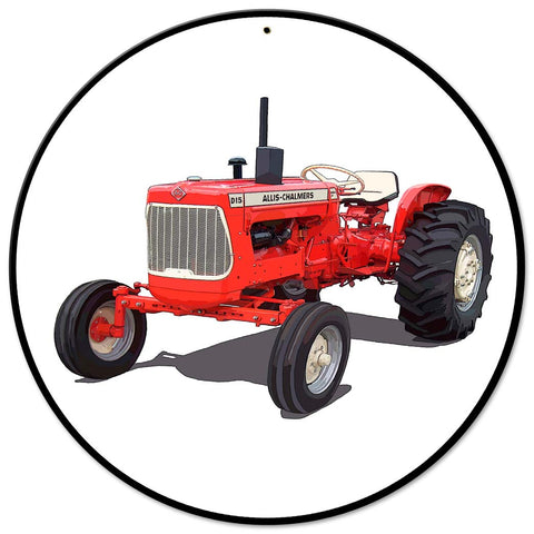 Allis Chalmers D15 14 X 14 vintage metal sign Metal Sign