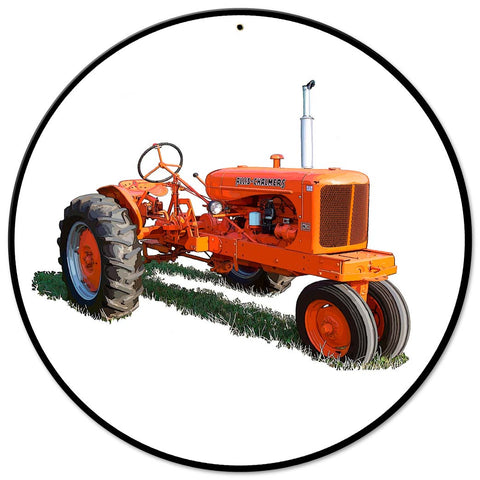 Allis Chalmers WC 14 X 14 vintage metal sign Metal Sign