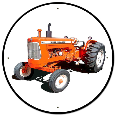 Allis Chalmers D19 28 X 28 vintage metal sign Metal Sign