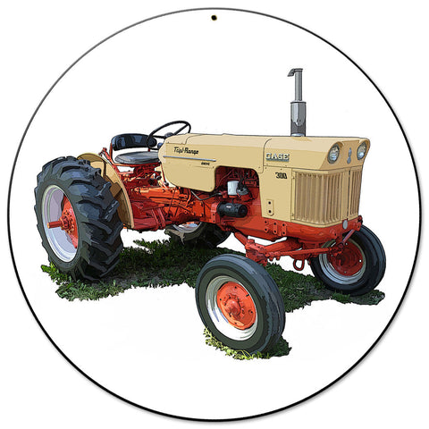 Case Tractor Model 300 14 X 14 vintage metal sign Metal Sign