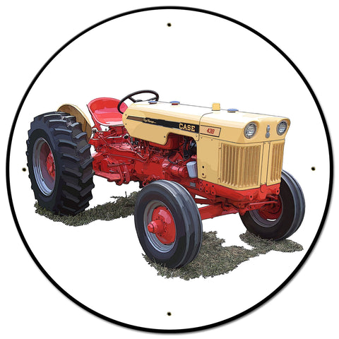 Case Tractor Model 430 28 X 28 vintage metal sign Metal Sign