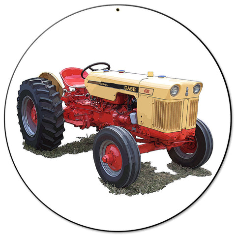 Case Tractor Model 430 14 X 14 vintage metal sign Metal Sign