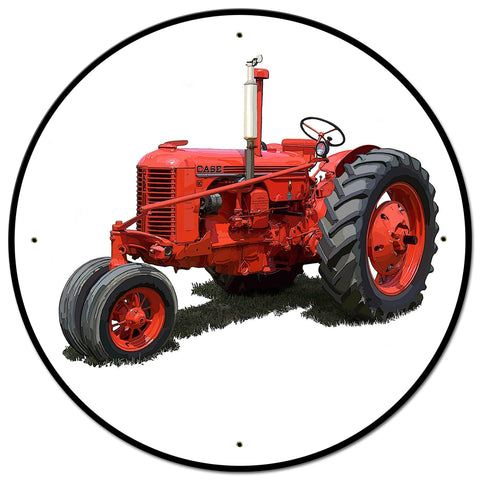 Case Tractor Model DC 28 X 28 vintage metal sign Metal Sign