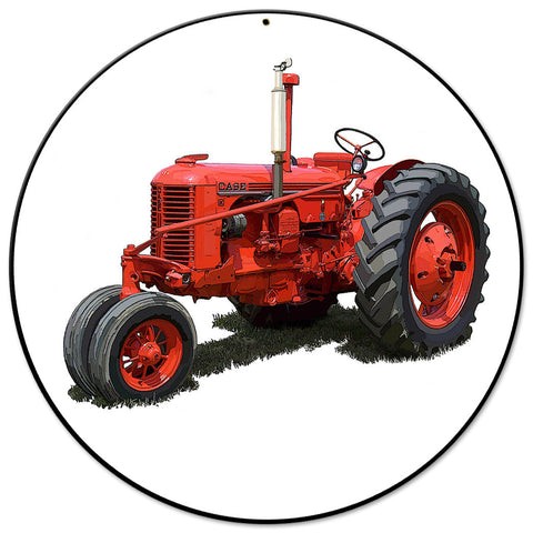 Case Tractor Model DC 14 X 14 vintage metal sign Metal Sign