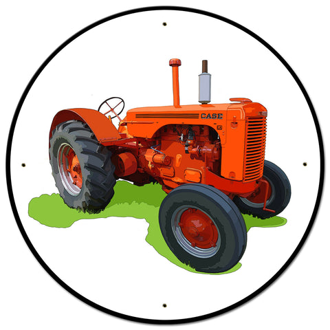 Case Tractor Model LA 28 X 28 vintage metal sign Metal Sign