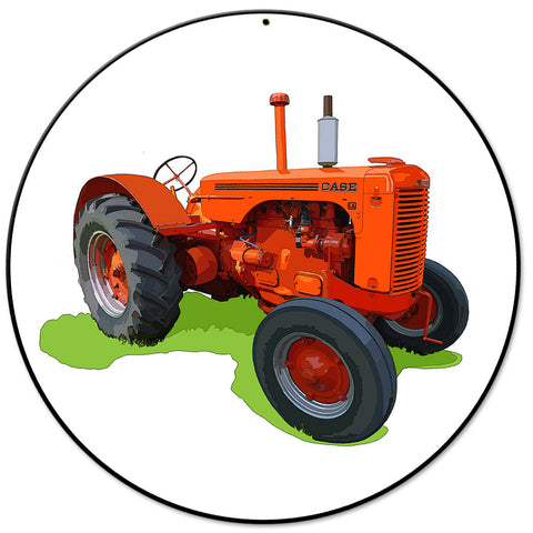 Case Tractor Model LA 14 X 14 vintage metal sign Metal Sign