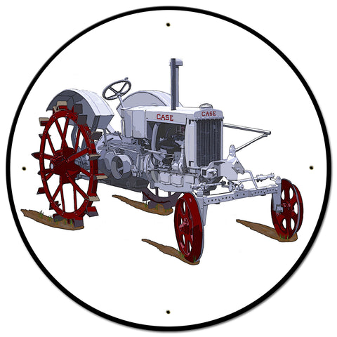 Case Tractor Model RC 28 X 28 vintage metal sign Metal Sign