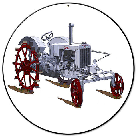 Case Tractor Model RC 14 X 14 vintage metal sign Metal Sign