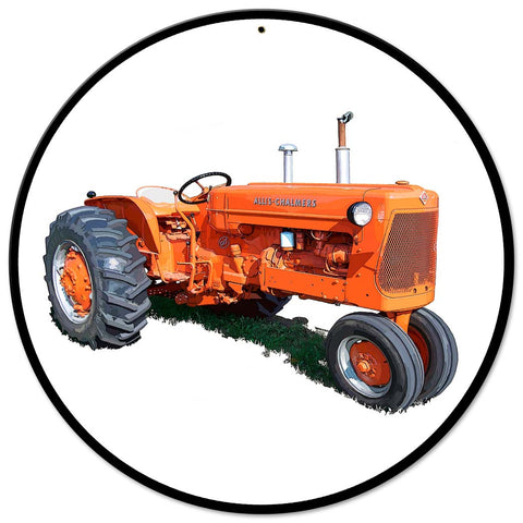 AMI673 - Allis Chalmers Model D-17 Metal Sign