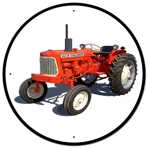 AMI674 - Allis Chalmers Model D-10 Metal Sign