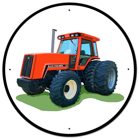 AMI676   Allis Chalmers 8070 Metal Sign