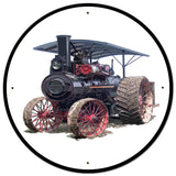 AMI678   Advance Steam Traction Metal Sign