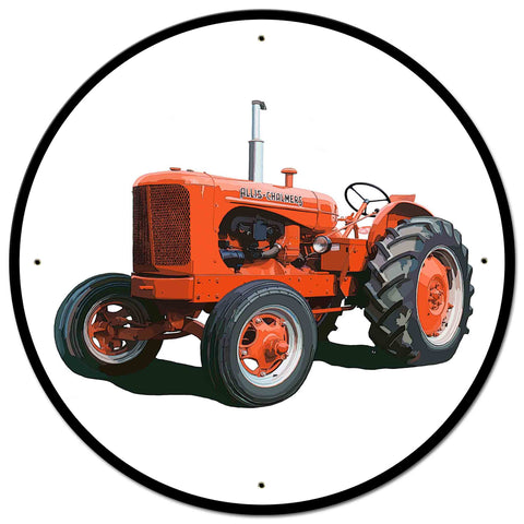 AMI682 - Allis Chalmers WF Metal Sign