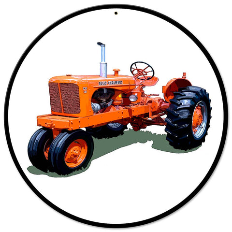 AMI685   Allis Chalmers WD Metal Sign
