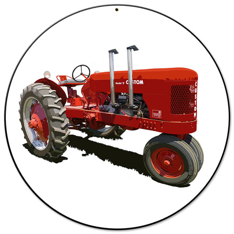 Co-op Model B Tractor 14 X 14 vintage metal sign Metal Sign