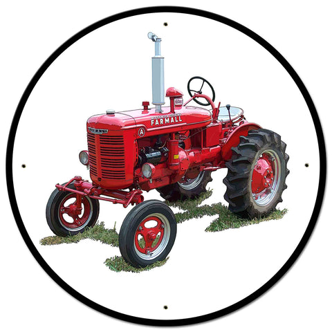 Farmall Model A 28 X 28 vintage metal sign Metal Sign