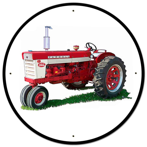 Farmall Model 460 28 X 28 vintage metal sign Metal Sign