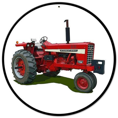 Farmall 756 14 X 14 vintage metal sign Metal Sign