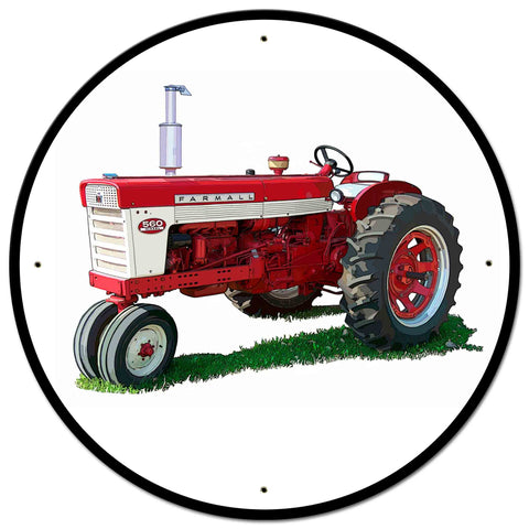 Farmall 560 28 X 28 vintage metal sign Metal Sign