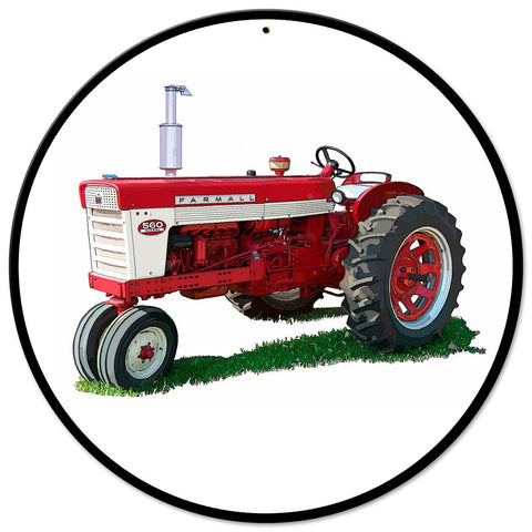 Farmall 560 14 X 14 vintage metal sign Metal Sign