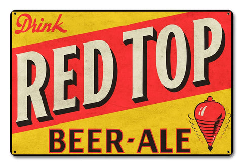 Red-Top-Beer-Ale-Metal-Sign