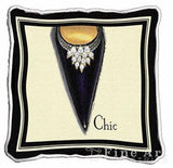 Chic Stiletto Pillow