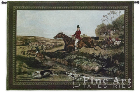 English Hunting Scenes IV Wall Tapestry