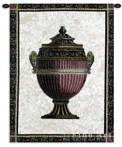 Empire Urn II Wall Tapestry