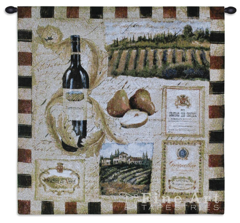From The Wine Land I Wall Tapestry