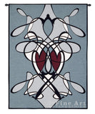 Flowing Hearts Wall Tapestry