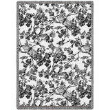 Amelias Garden Black Blanket