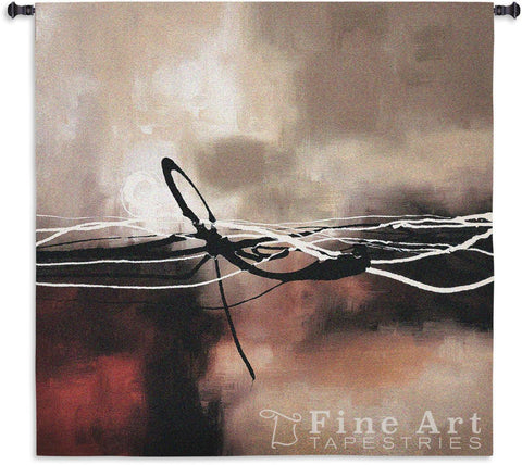 Symphony in Red and Khaki II Small Wall Tapestry