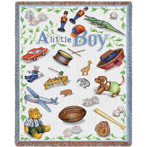Little Boy Mini Blanket