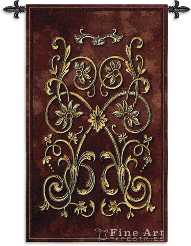 Florette Grenat (L) Wall Tapestry