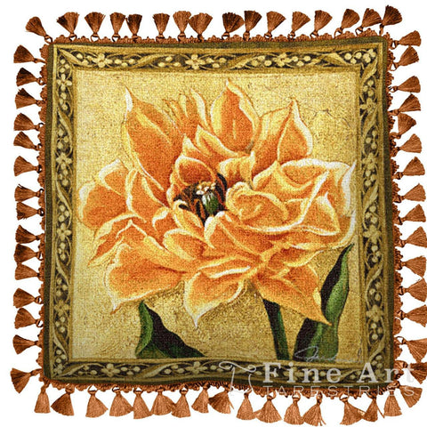 Tulip Unveiled III Pillow