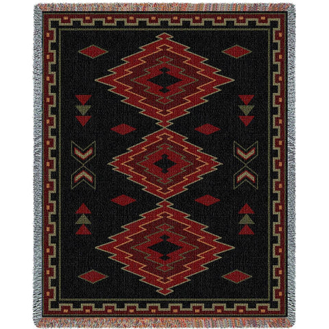 Woodpecker William Morris Red Wall Tapestry