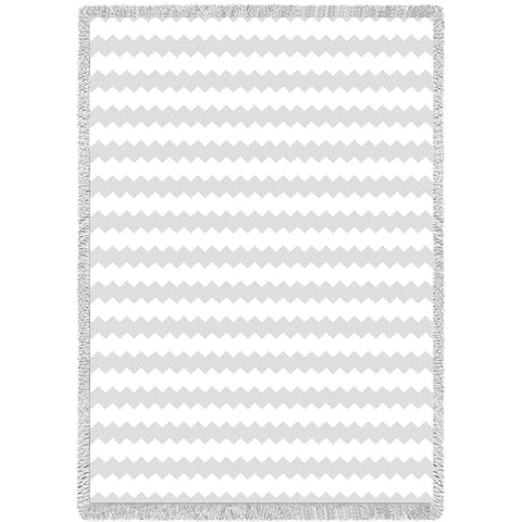 Biltmore White Natural Mini Blanket