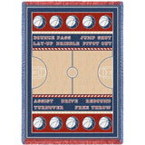Basketball Court Blanket