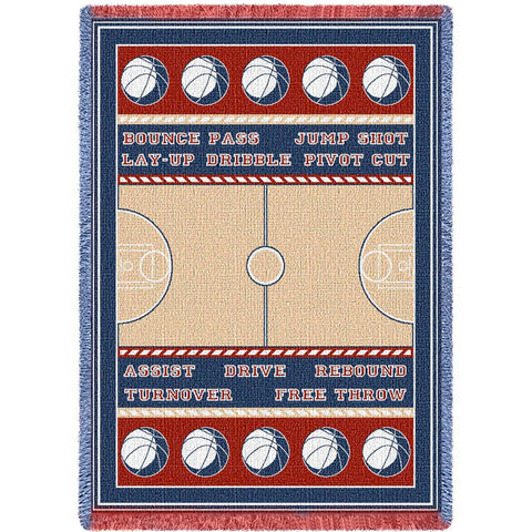 Basketball Court Blanket