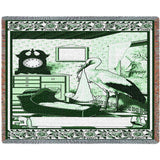 Dutch Nursery Green Mini Blanket