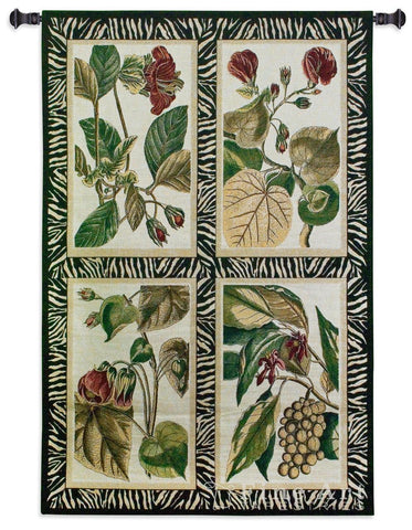 Floral Quad Wall Tapestry