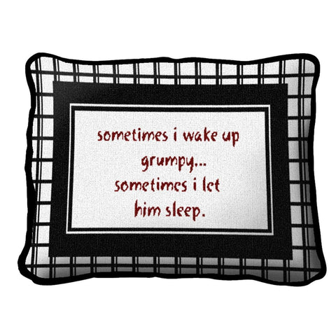 Grumpy Pillow