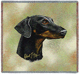 Doberman Pinscher 2 Small Blanket