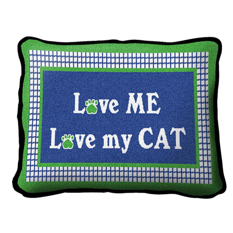 Love My Cat Pillow