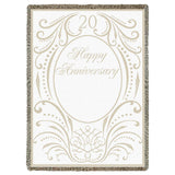 Anniversary Scroll 20 Years Blanket
