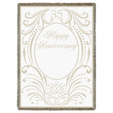 Anniversary Scroll 35 Years Blanket