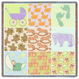 Baby Nine Patch Small Blanket
