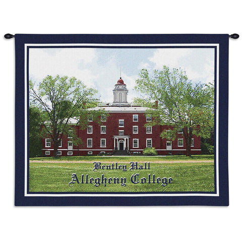 Alleghany College Bentley Hall Wall Tapestry With Rod
